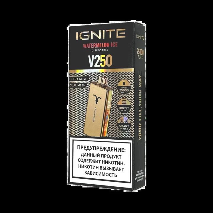 Ignite V250 25000 затяжек Арбуз Лёд