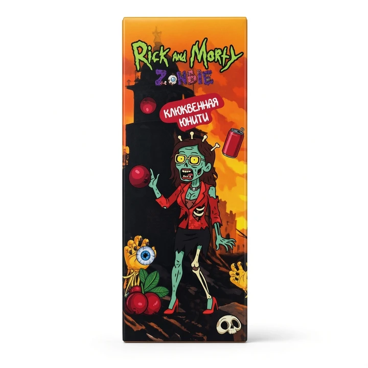 Жидкость Rick&Morty Zombie Клюквенная Юнити 30 мл