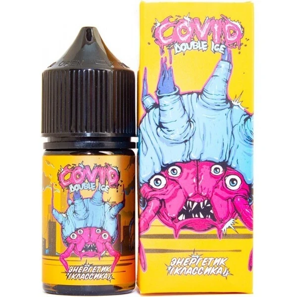 Жидкость Covid Double Ice Энергетик (Классика) 30ml. 20mg. Super Hard