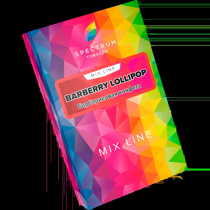 Табак для кальяна Spectrum Mix Line Barberry Lollipop (Барбарисовая Конфета) 40 гр