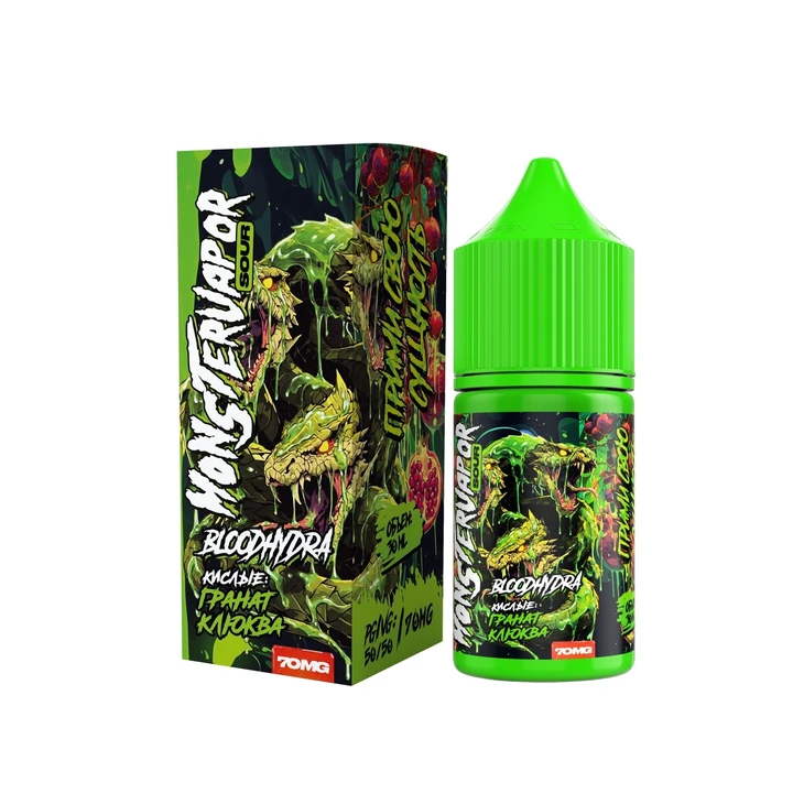 Жидкость Monstervapor Sour Гранат Клюква 30 мл