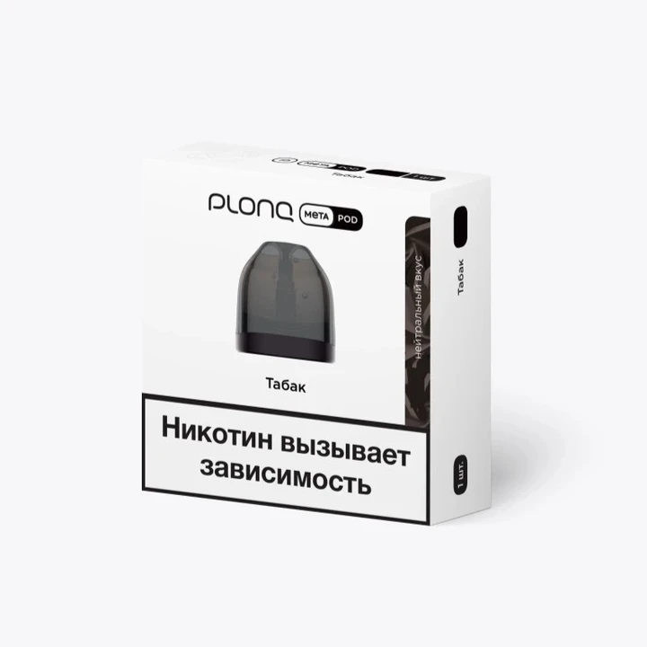 Предзаправленный Картридж Plonq Meta Pod Табак 0.8 Ω 8 мл