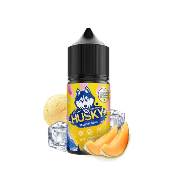 Жидкость Husky Strong Import Malaysian Yellow King (Холодное Дынное Мороженное) 30 мл
