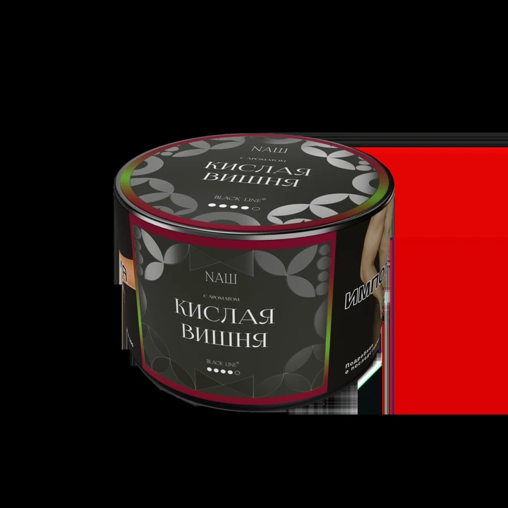 Табак для кальяна NAШ Black Кислая Вишня 40 гр