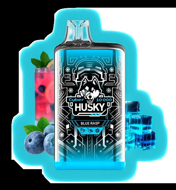 ЭСДН Husky Cyber 10000 Blue Rasp Strong