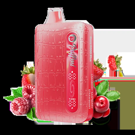 Puffmi DURA PLUS 9000 Затяжек Cranberry Raspberry Strawberry (Клюква Малина Клубника)