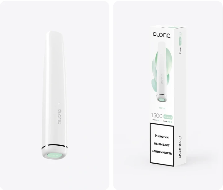 PLONQ Plus 1500 Затяжек Мята