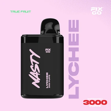 Nasty FixGo 3000 Затяжек Lychee