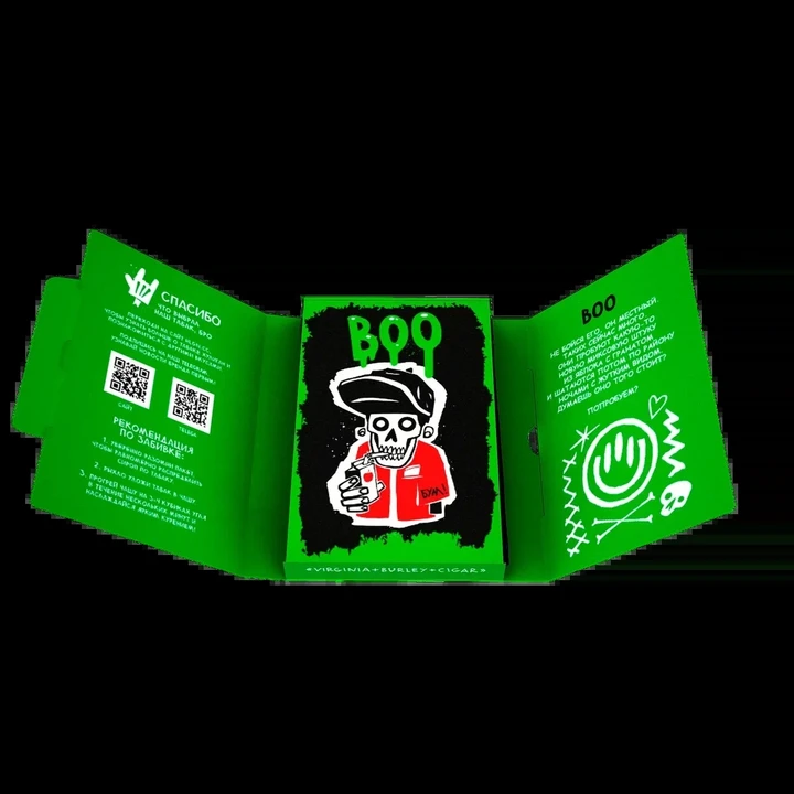 Табак для кальяна Хулиган Boo (Яблоко Гранат) 25 гр