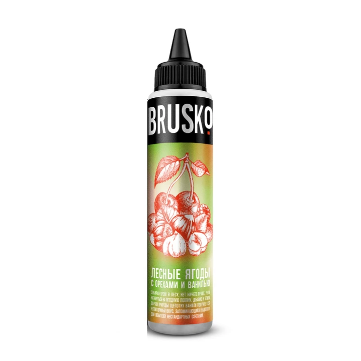 Жидкость Brusko Лесные Ягоды с Орехами и Ванилью 60Ml