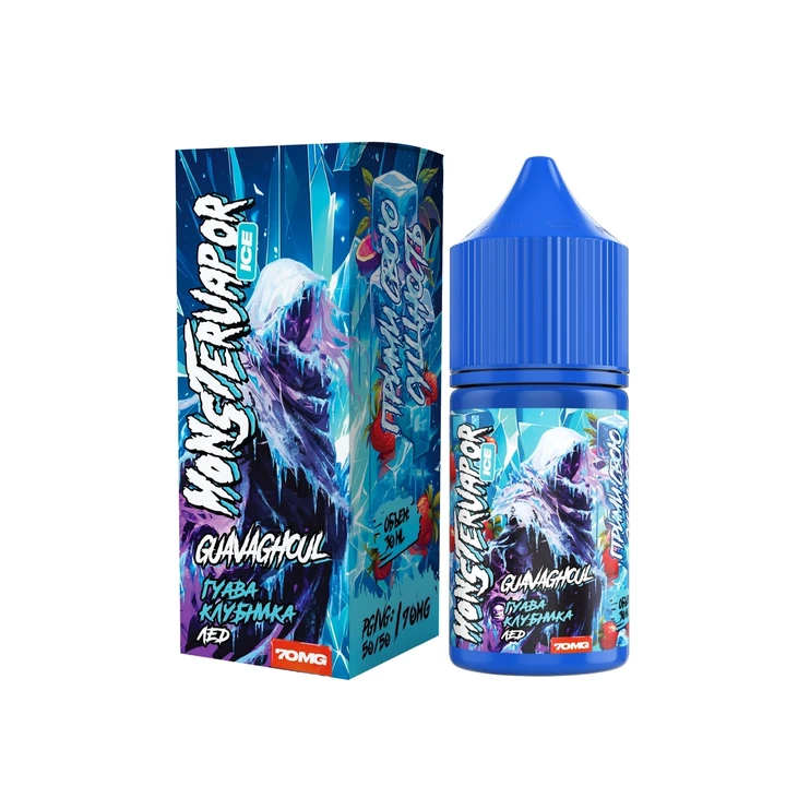 Жидкость Monstervapor Ice Гуава Клубника 30 мл