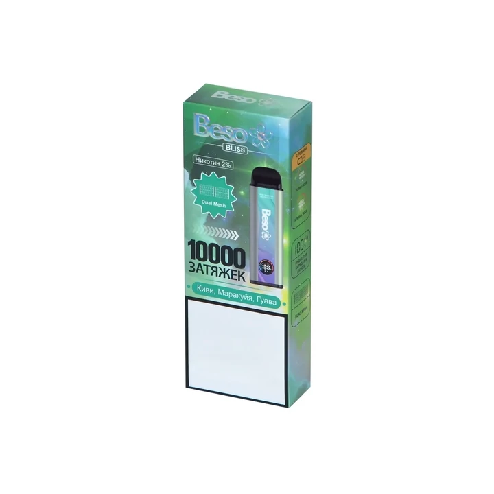 ЭСДН Beso Bliss 10000 Затяжек Киви Маракуйя Гуава