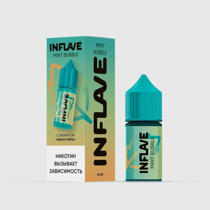 Жидкость Inflave Mint Bubble 20 мг Манго Мята 30 мл