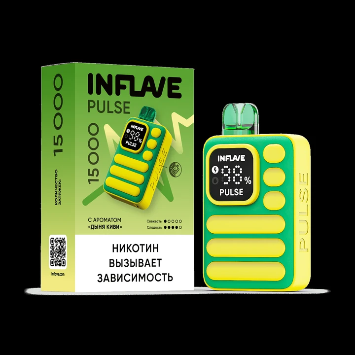 Inflave Pulse 15000 - Дыня Киви