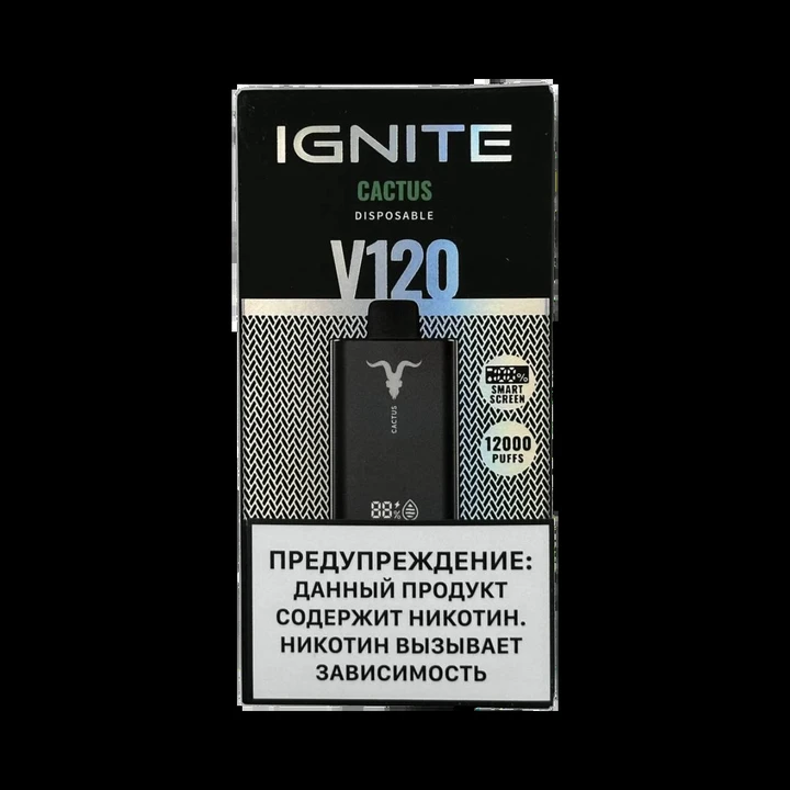 Ignite V160 16000 затяжек Кактус Лёд