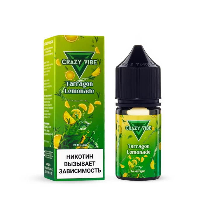 Жидкость Crazy Vibe Tarragon Lemonade 30мл. 20мг. Strong