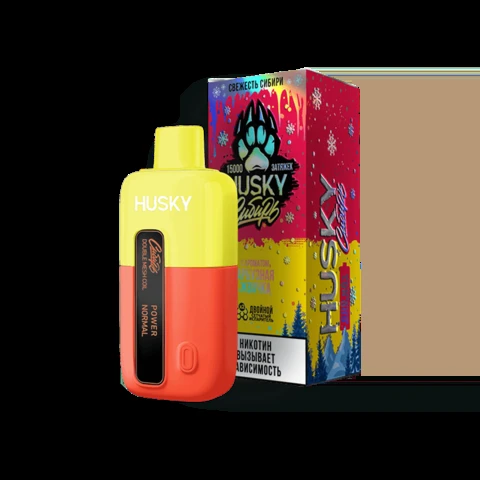 Husky X Сибирь 15000 затяжек Watermelon Bubble Gum (Арбузная Жвачка)
