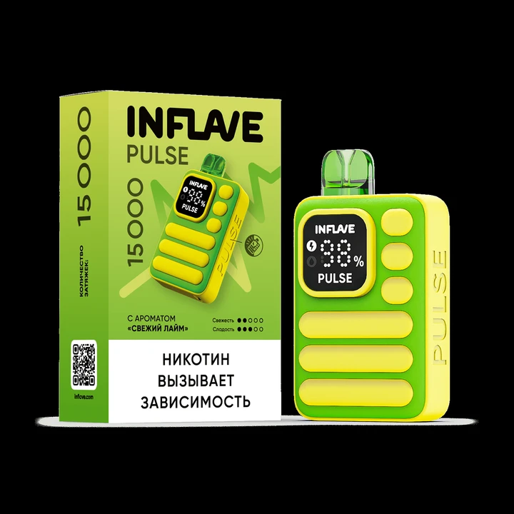 Inflave Pulse 15000 - Свежий Лайм