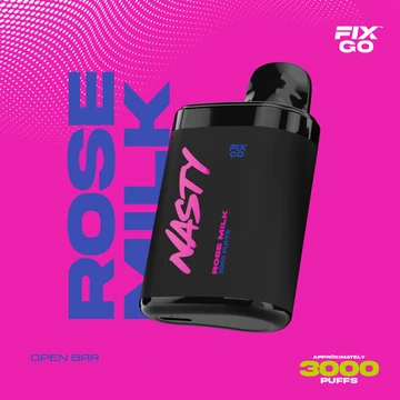 Nasty FixGo 3000 Затяжек Rose Milk