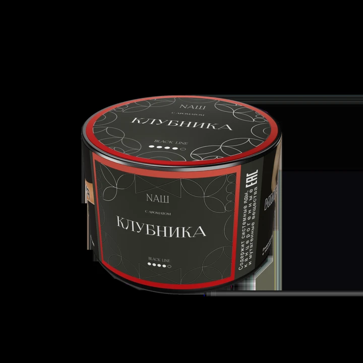 Табак для кальяна NAШ Black Клубника 40 гр