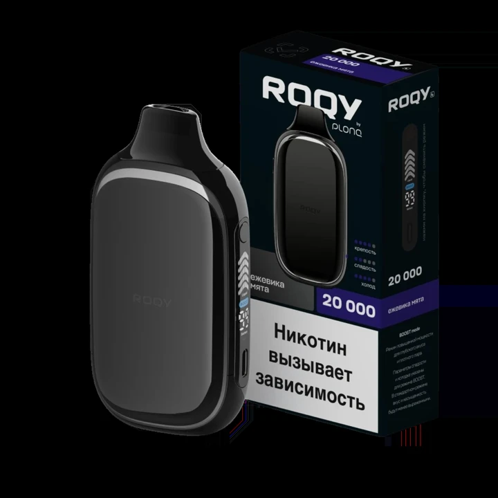 Roqy L by Plonq 20000 затяжек Ежевика Мята