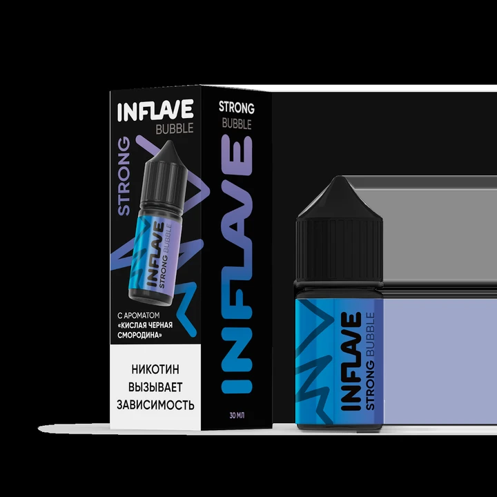 Inflave Strong Bubble Кислая Чёрная Смородина 30 мл