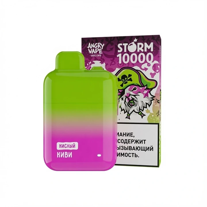 ЭСДН Angry Vape 10000 затяжек - Киви