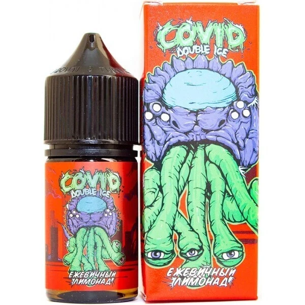 Жидкость Covid Double Ice Ежевичный Лимонад 30ml. 20mg. Super Hard