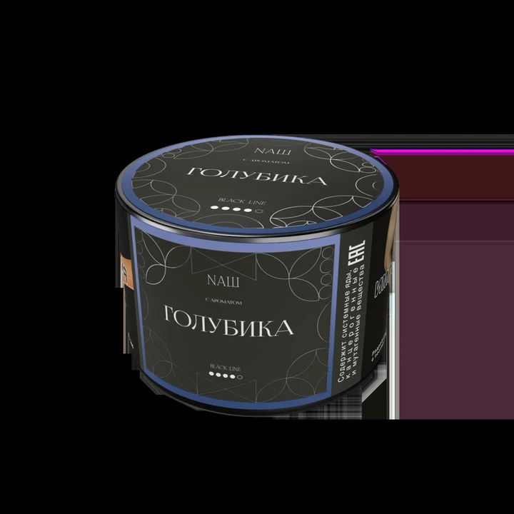 Табак для кальяна NAШ Black Голубика 40 гр