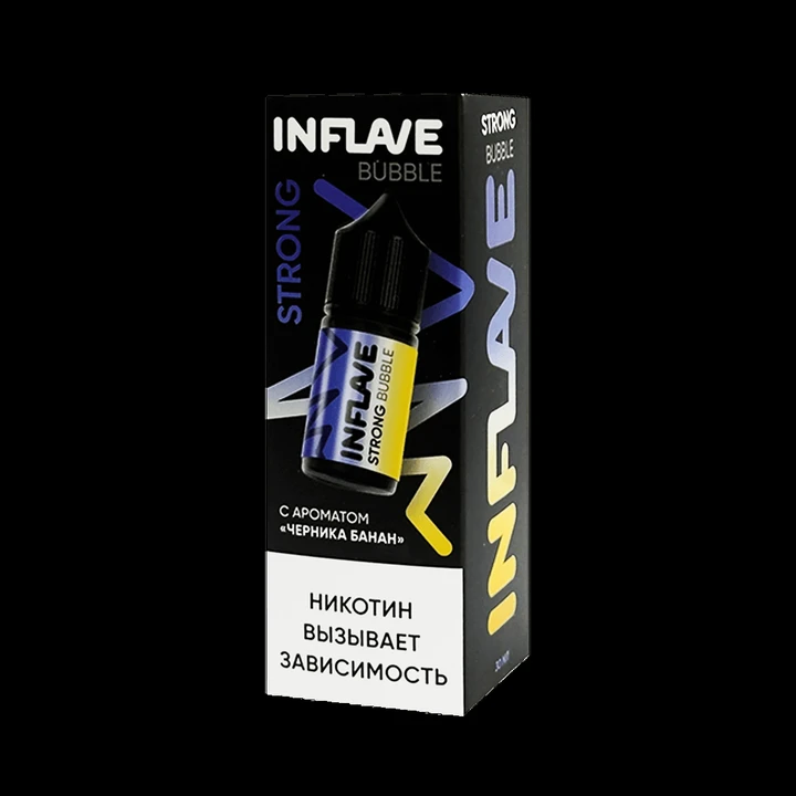 Inflave Strong Bubble Черника Банан 30 мл