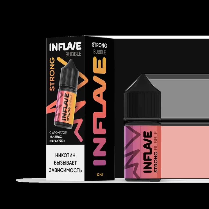 Inflave Strong Bubble Ананас Маракуйя 30 мл