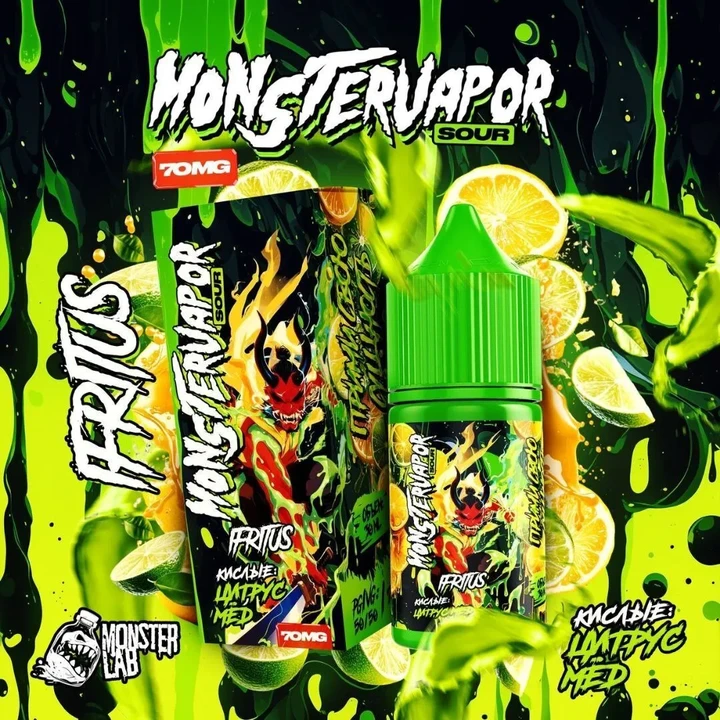 Жидкость Monstervapor Sour Цитрус Мёд 30 мл