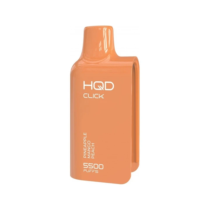 HQD Click Картридж 5500 Затяжек Pineapple Mango Peach (Ананас Манго Персик)