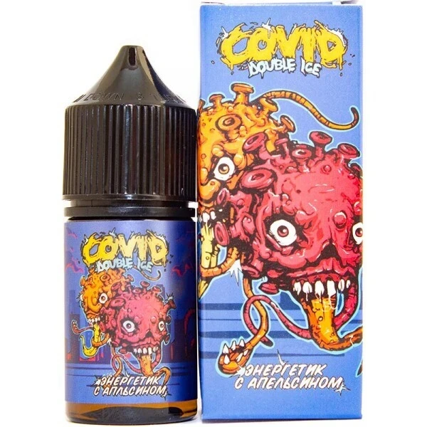Жидкость Covid Double Ice Энергетик с Апельсином 30ml. 20mg. Super Hard