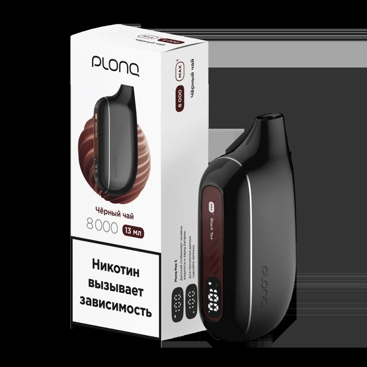 PLONQ Max S 8000 Затяжек Чёрный Чай
