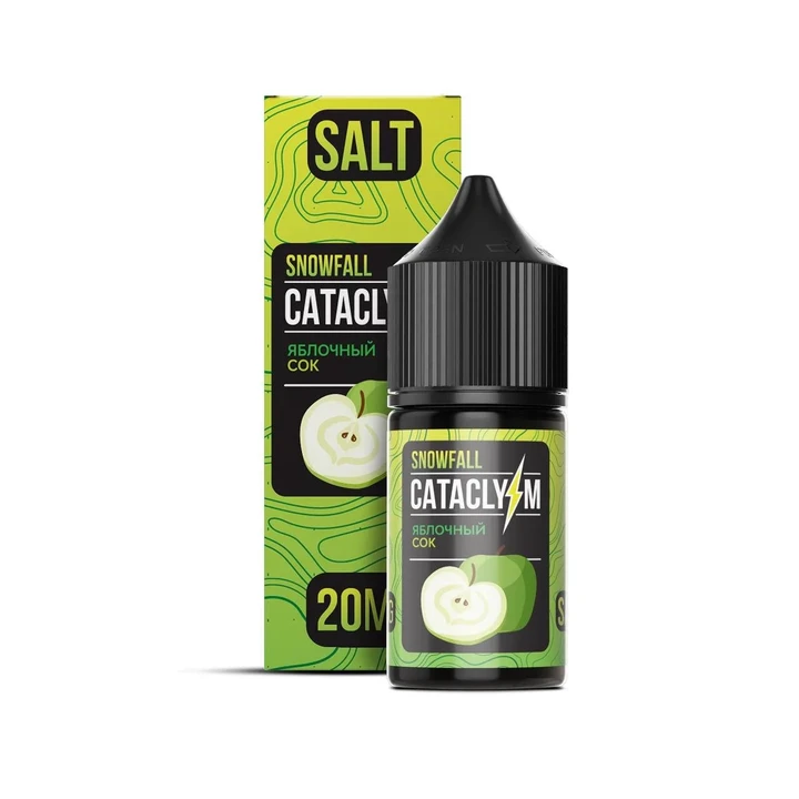 Жидкость Cataclysm Salt 20 мг Snowfall (Яблочный Сок) 30 мл