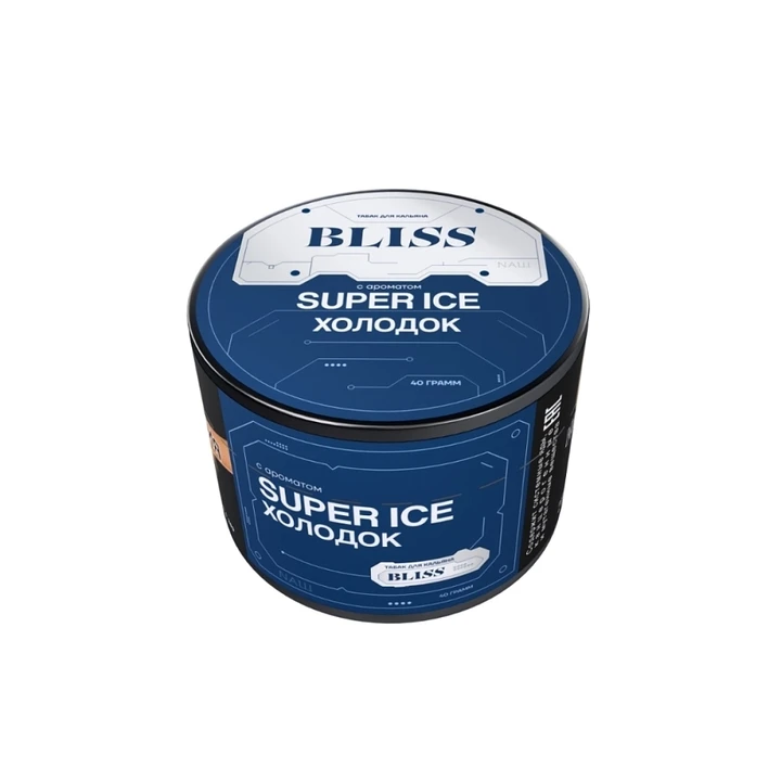 Табак для кальяна Bliss Super Ice (Холодок) 40 гр
