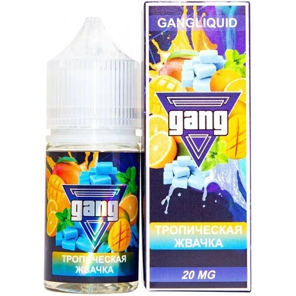 Жидкость Gang Gangliquid Тропическая Жвачка 30Мл 20 Strong