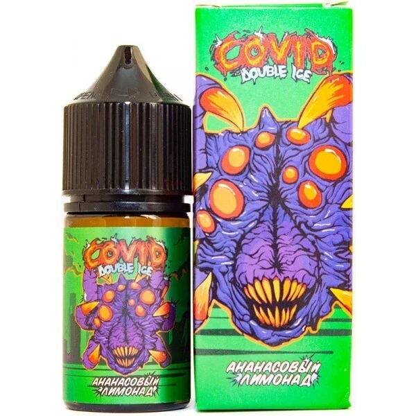 Жидкость Covid Double Ice Ананасовый Лимонад 30ml. 20mg. Super Hard