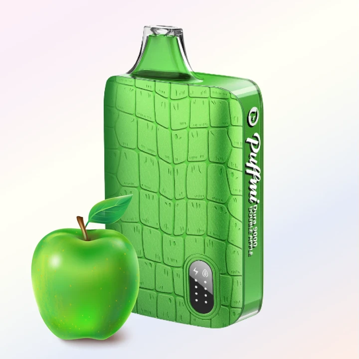 Puffmi DURA 9000 Затяжек Double Apple (Двойное Яблоко)