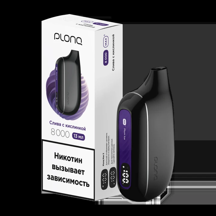 PLONQ Max S 8000 Затяжек Слива с Кислинкой