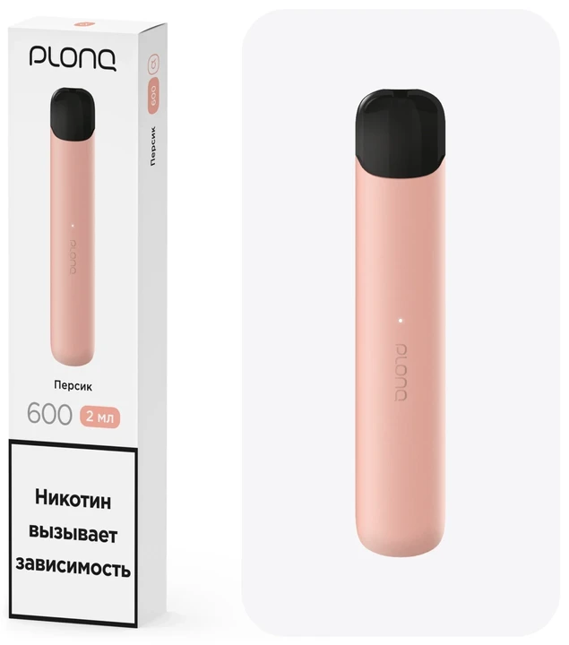 PLONQ Alpha 600 Затяжек Персик