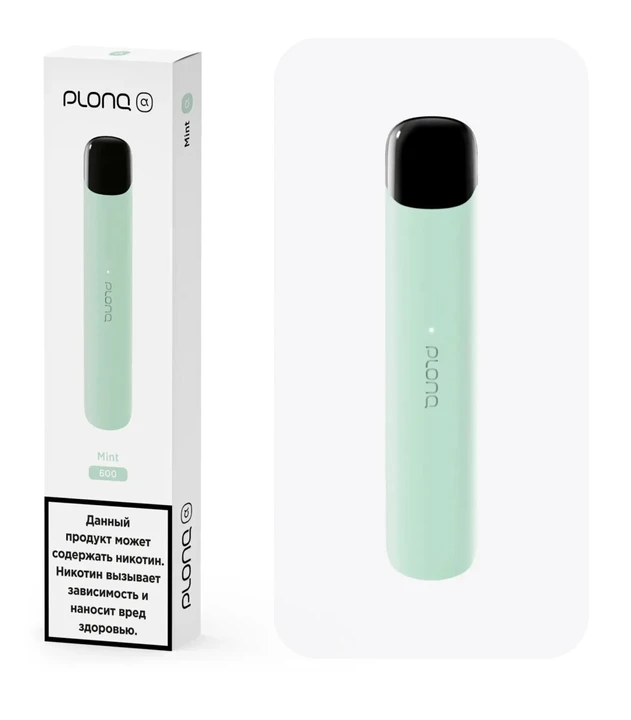 PLONQ Alpha 600 Затяжек Мята