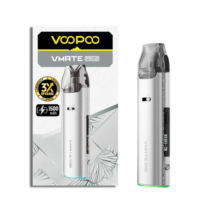 Voopoo Vmate Pro 2 Glacier Silver