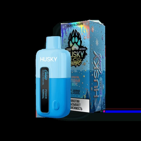 Husky X Сибирь 15000 затяжек Mr Blue (Ягодный Морс)