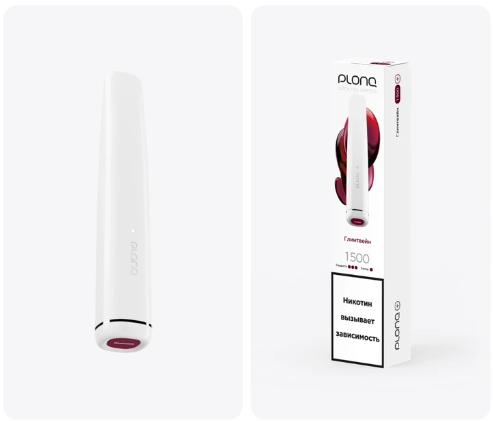PLONQ Plus Coctail 1500 затяжек Глинтвейн