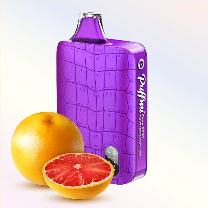 Puffmi DURA 9000 Затяжек Ruby Red Grapefruit (Рубиновый Красный Грейпфрут)