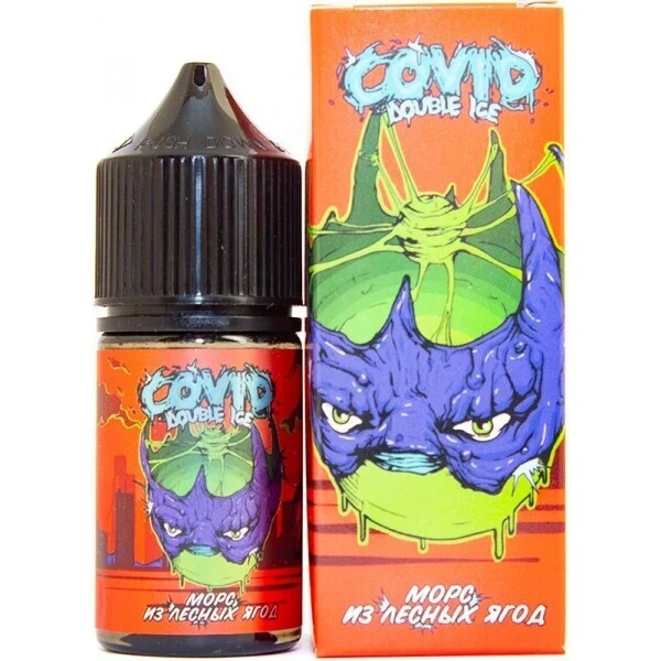 Жидкость Covid Double Ice Морс из Лесных Ягод 30ml. 20mg. Super Hard