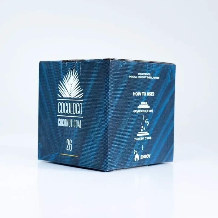 Уголь для кальяна Cocoloco 26 мм 64 шт