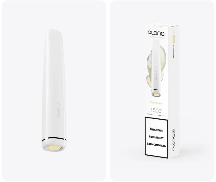 PLONQ Plus Coctail 1500 затяжек Маргарита